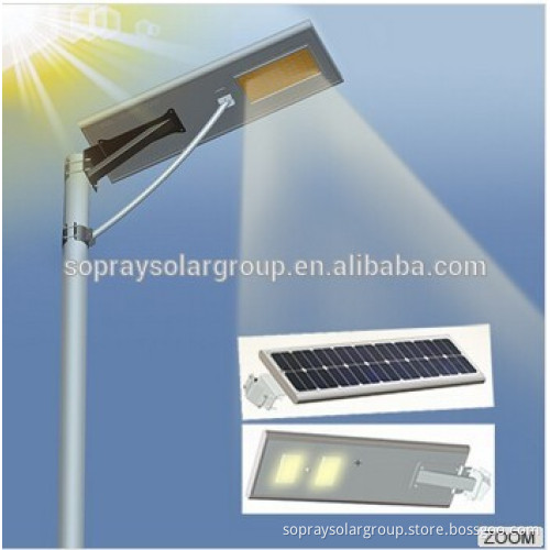 2015 60w all in one solar street light price in China